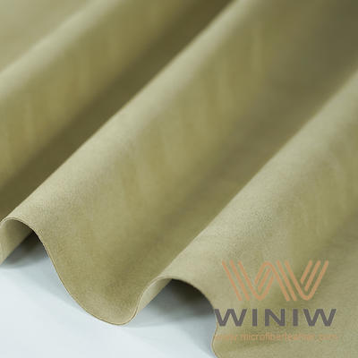Microfiber PU Faux Suede Leather Fabric Material